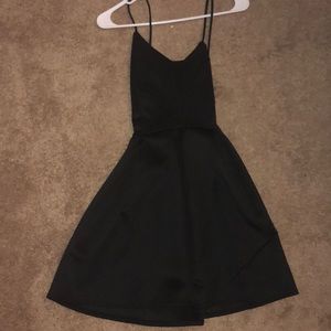 Black Skater Dress